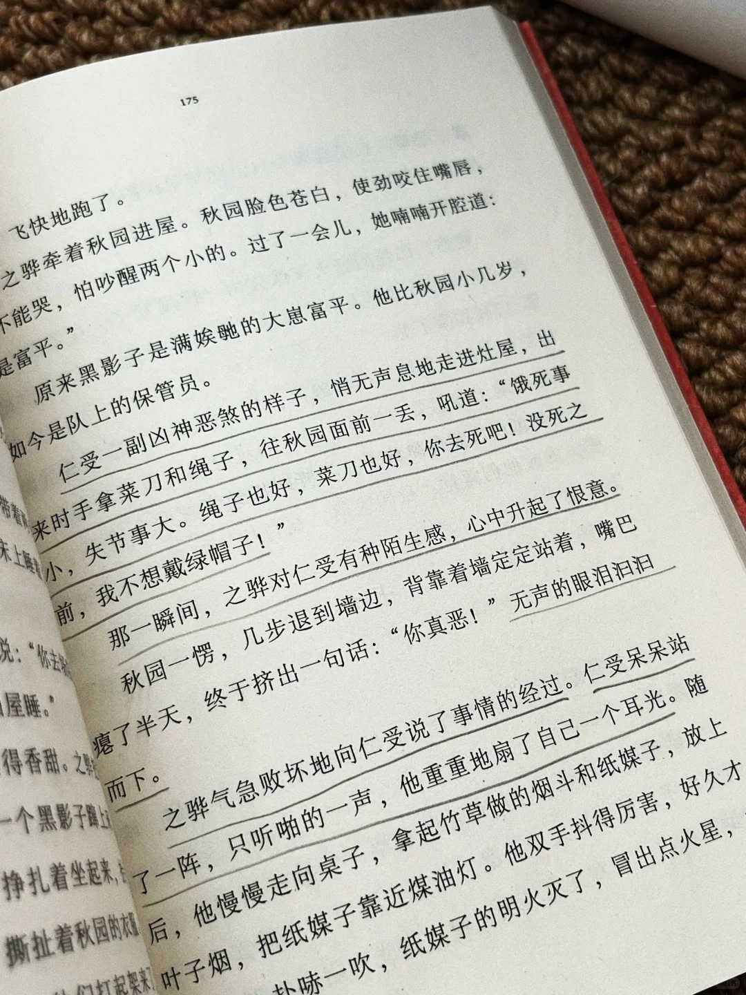 “一生尝尽酸甜苦辣，终落得如此下场。”