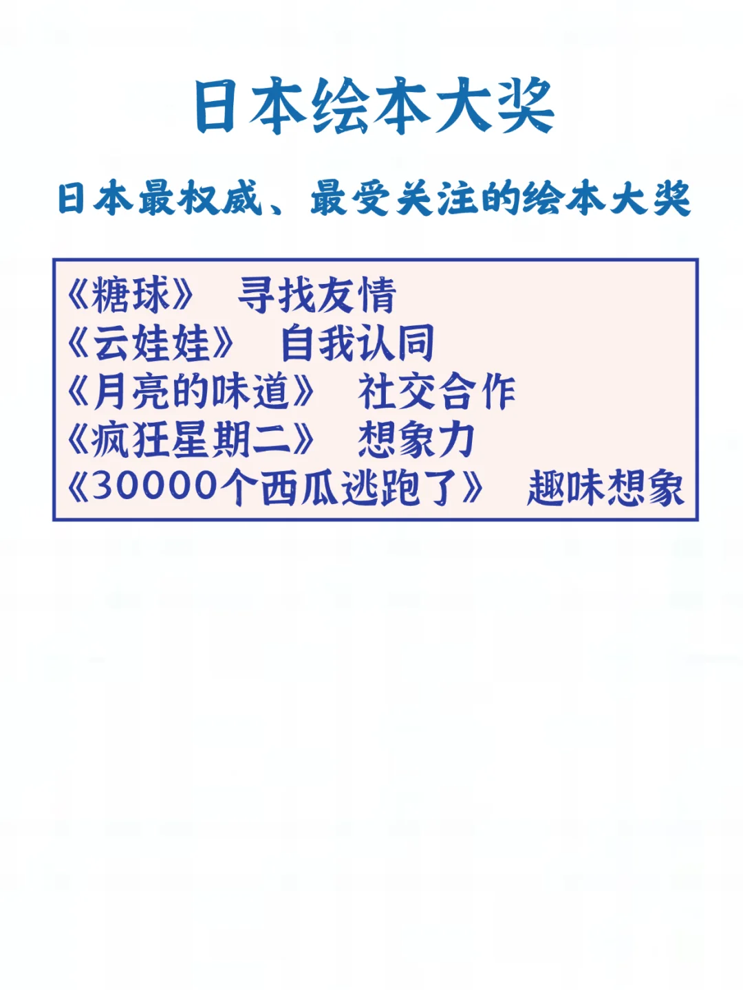 绘本太多挑花眼？跟着绘本大奖买不踩坑！