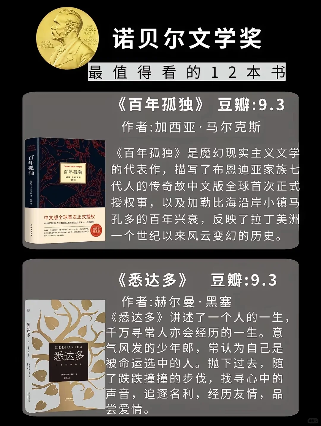 诺贝尔文学奖书籍