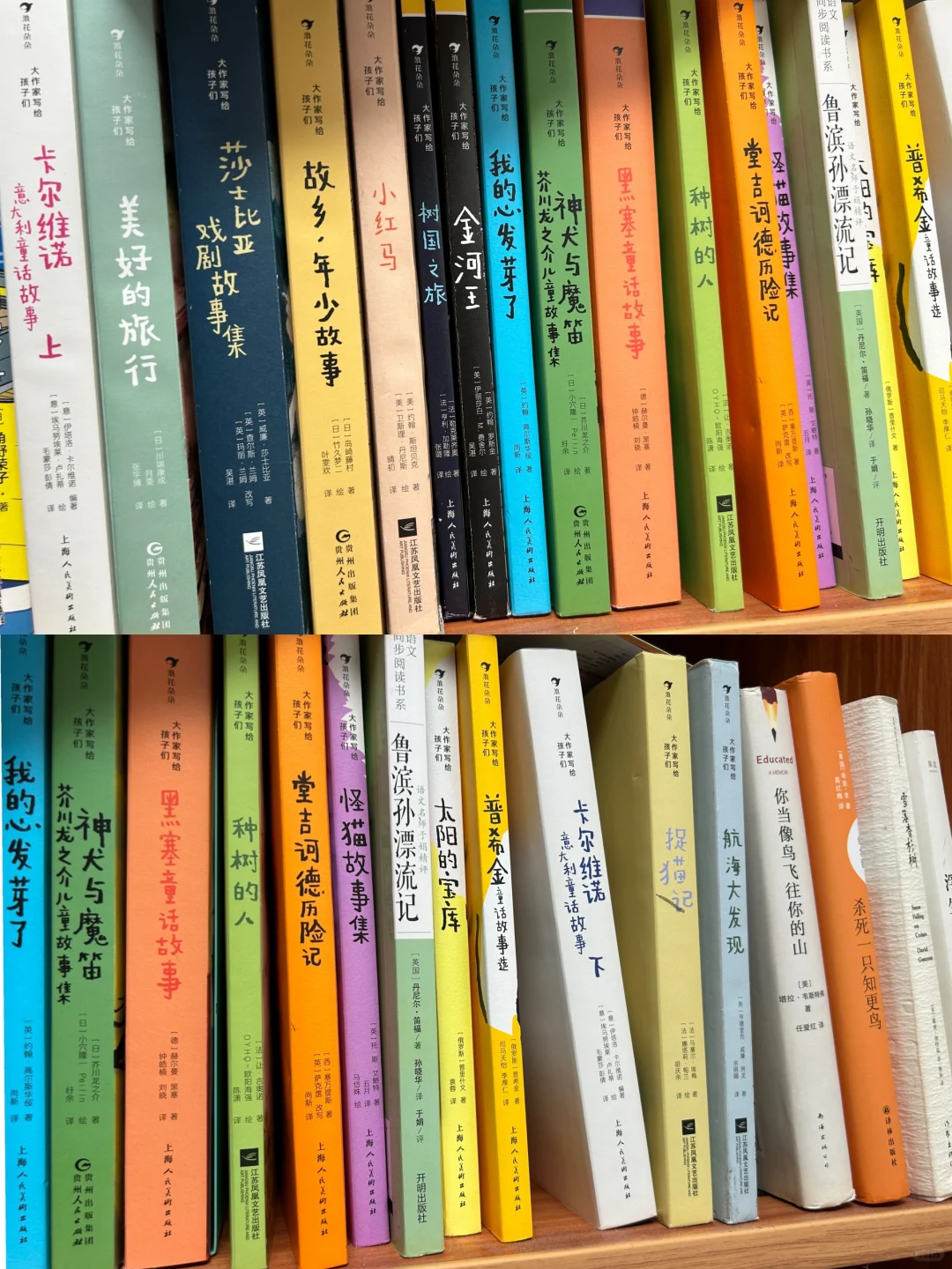 两娃书荒了，求介绍适合6-10岁的好书📚📚