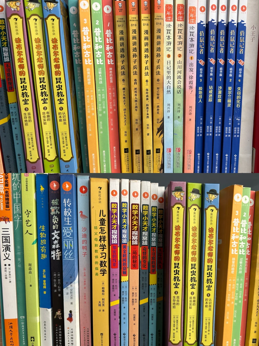 两娃书荒了，求介绍适合6-10岁的好书📚📚