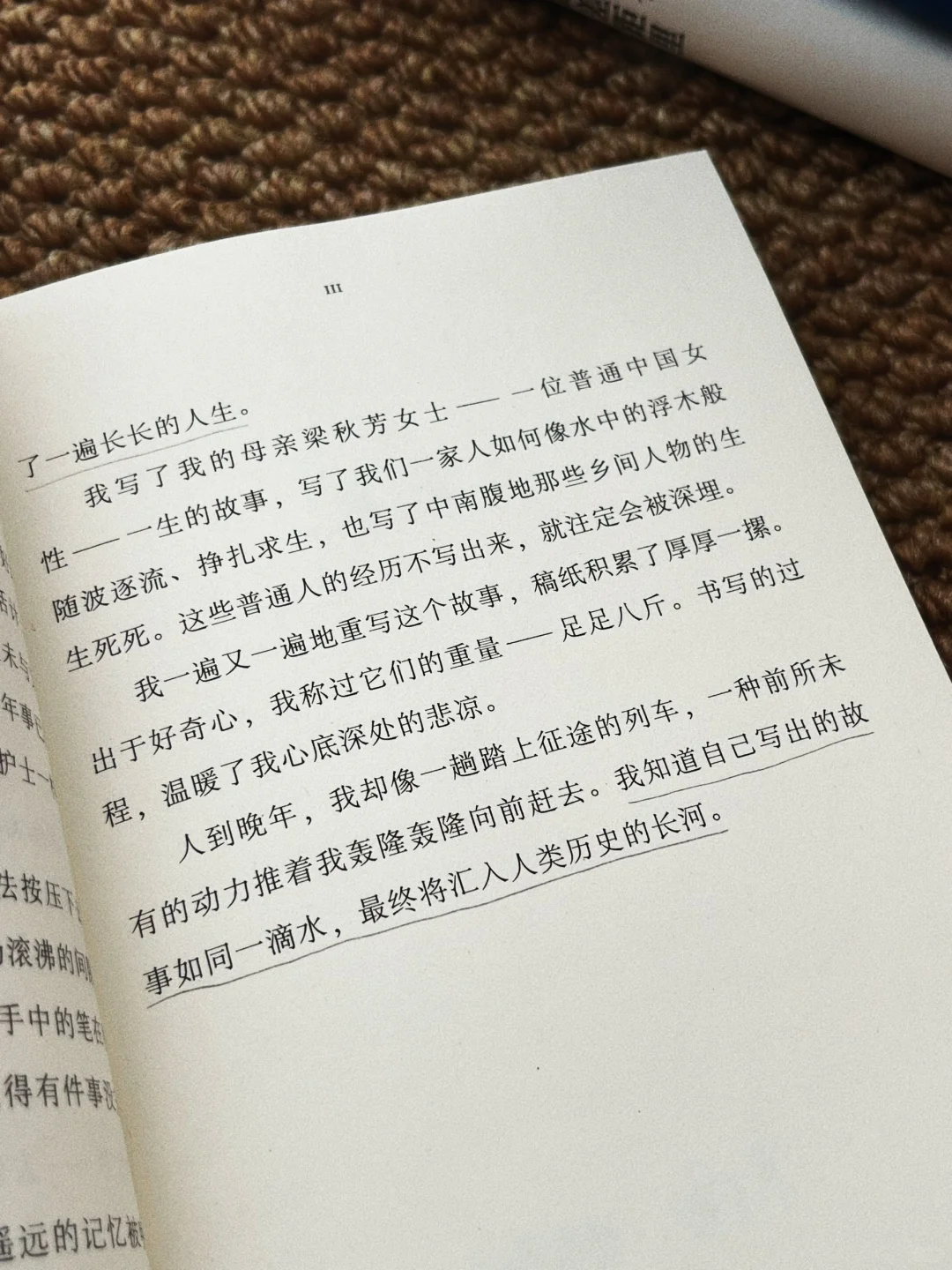 “一生尝尽酸甜苦辣，终落得如此下场。”