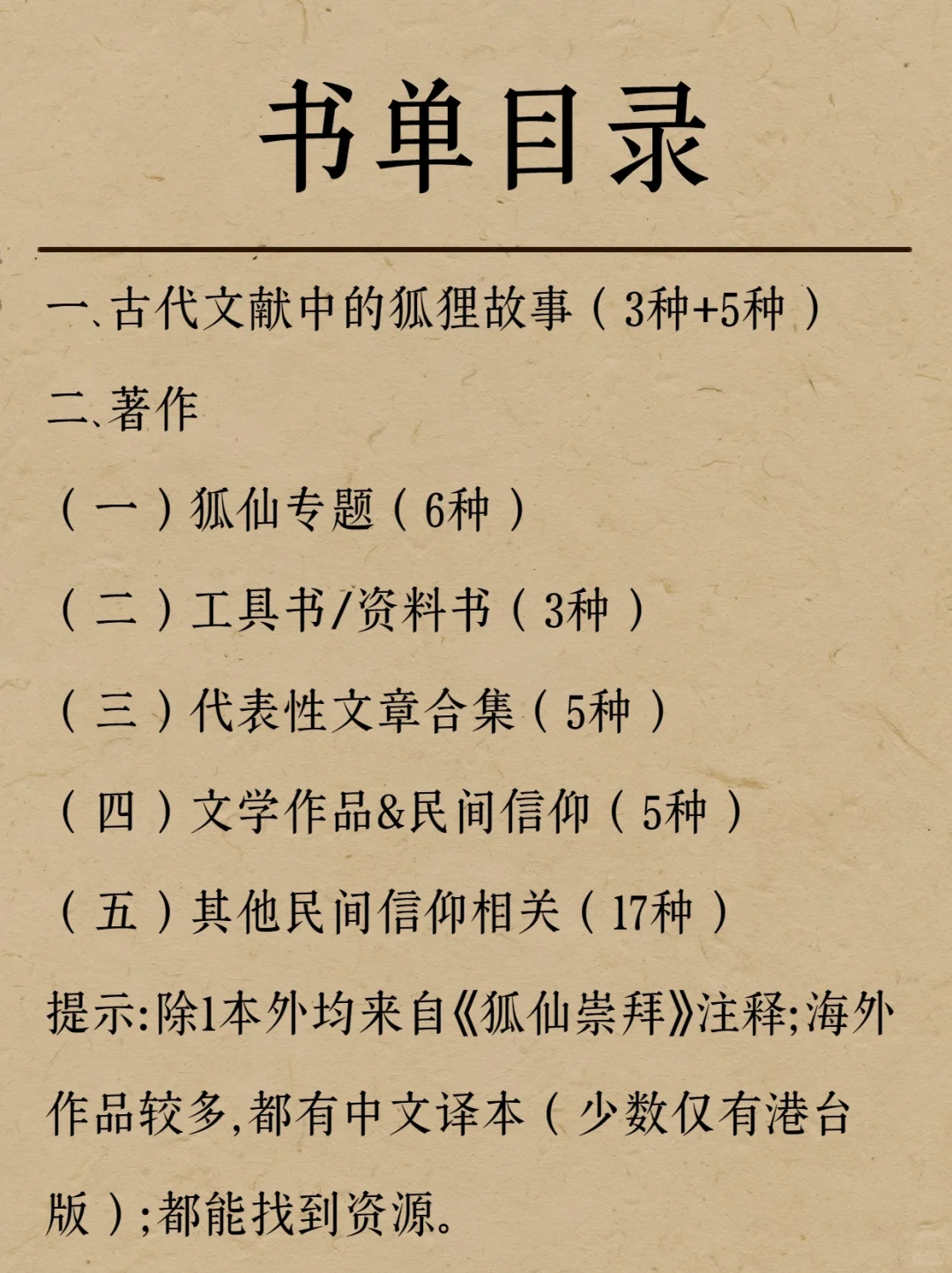 读完这本书，我整理出一份民间信仰书单（40本