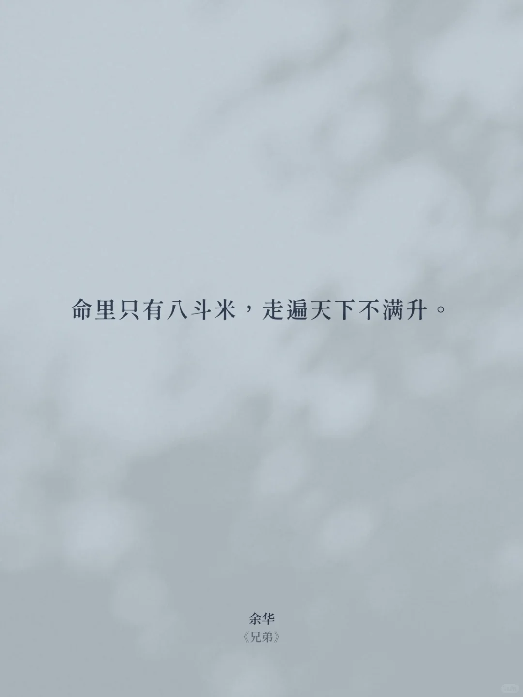 文学积累003｜余华