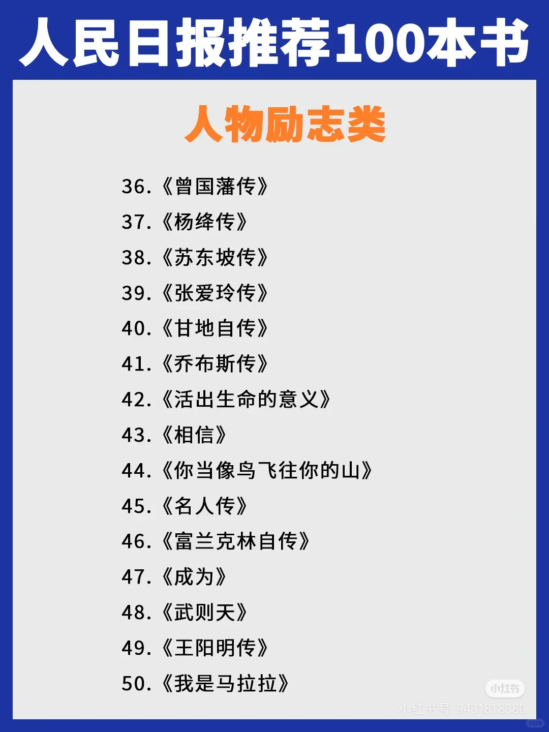 2025年《人民日报》推荐读书