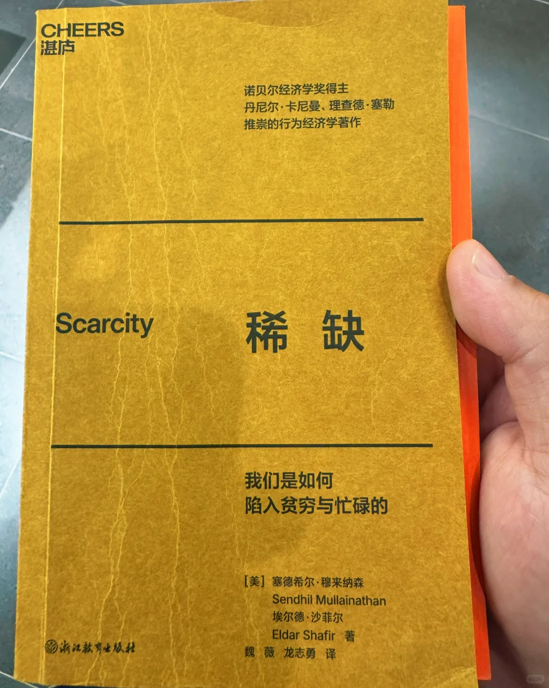 终于借到了稀缺这本书📖