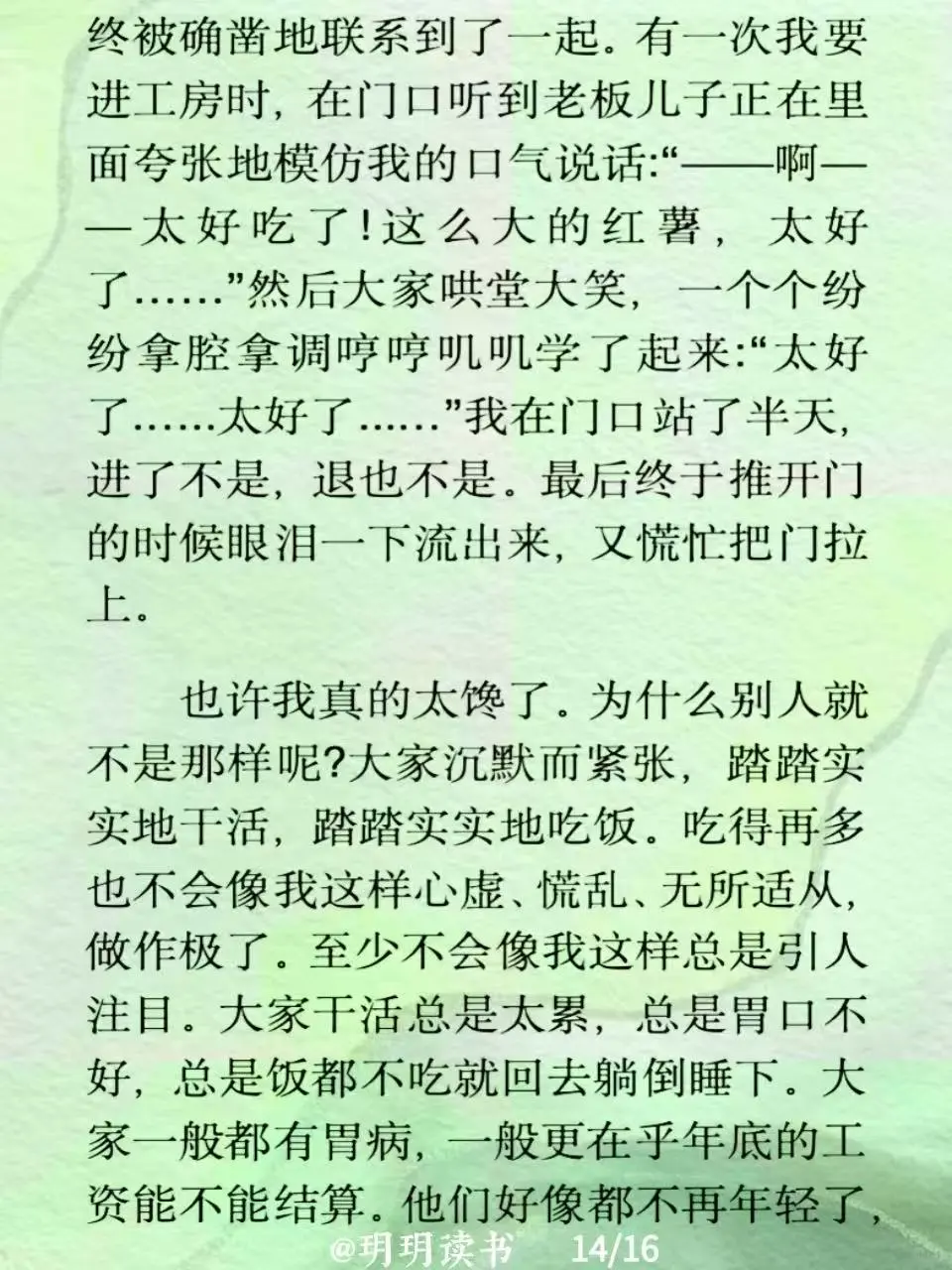 读书｜李娟《像针尖》