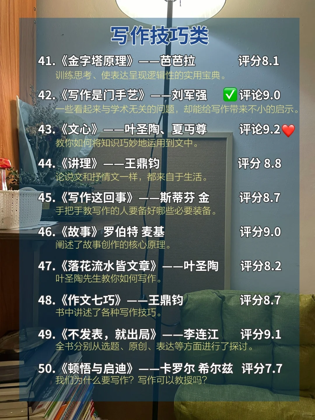 文笔太差！请翻烂这50本书，狠狠提升文笔