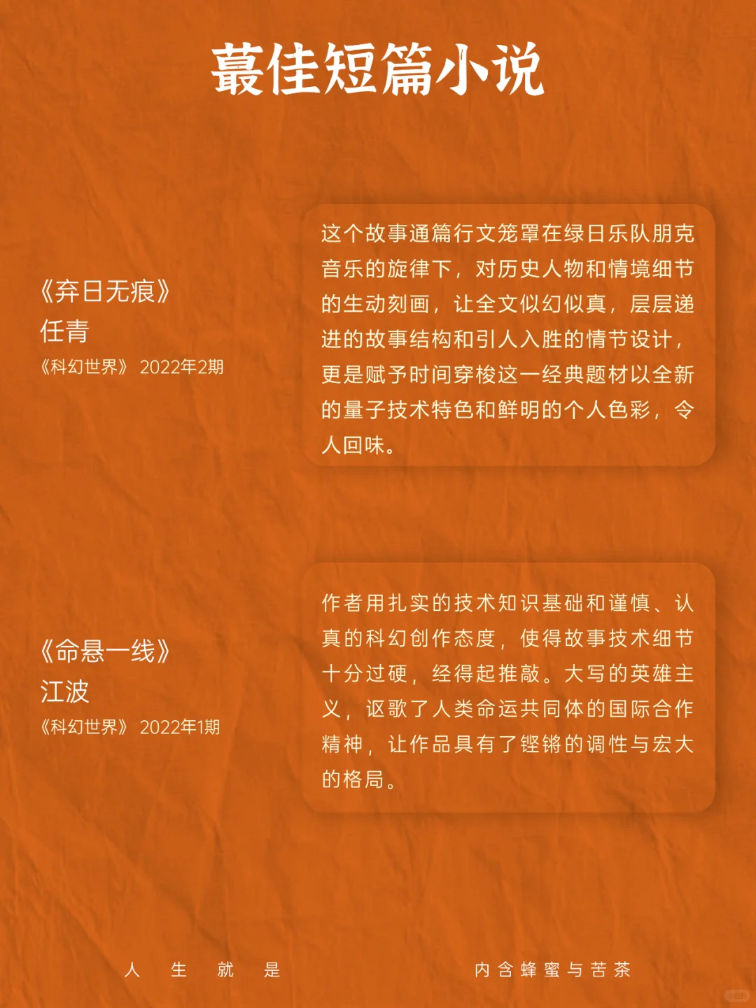 书单|从2023银河奖Mark科幻书单