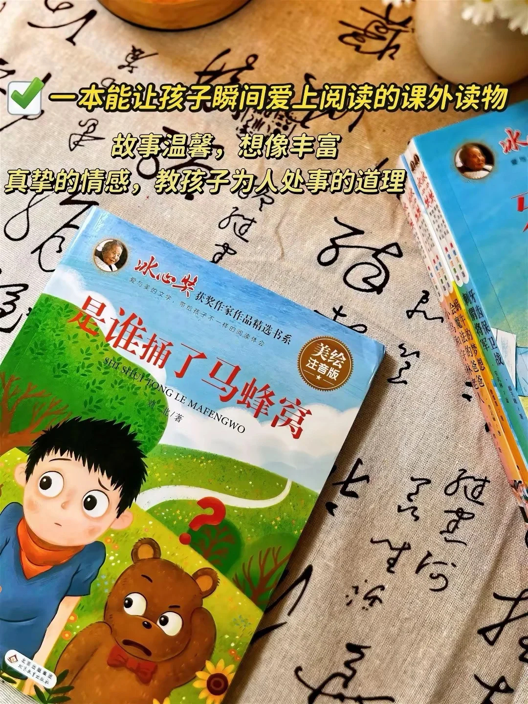 超级适合小孩子看的获奖作家作品💯