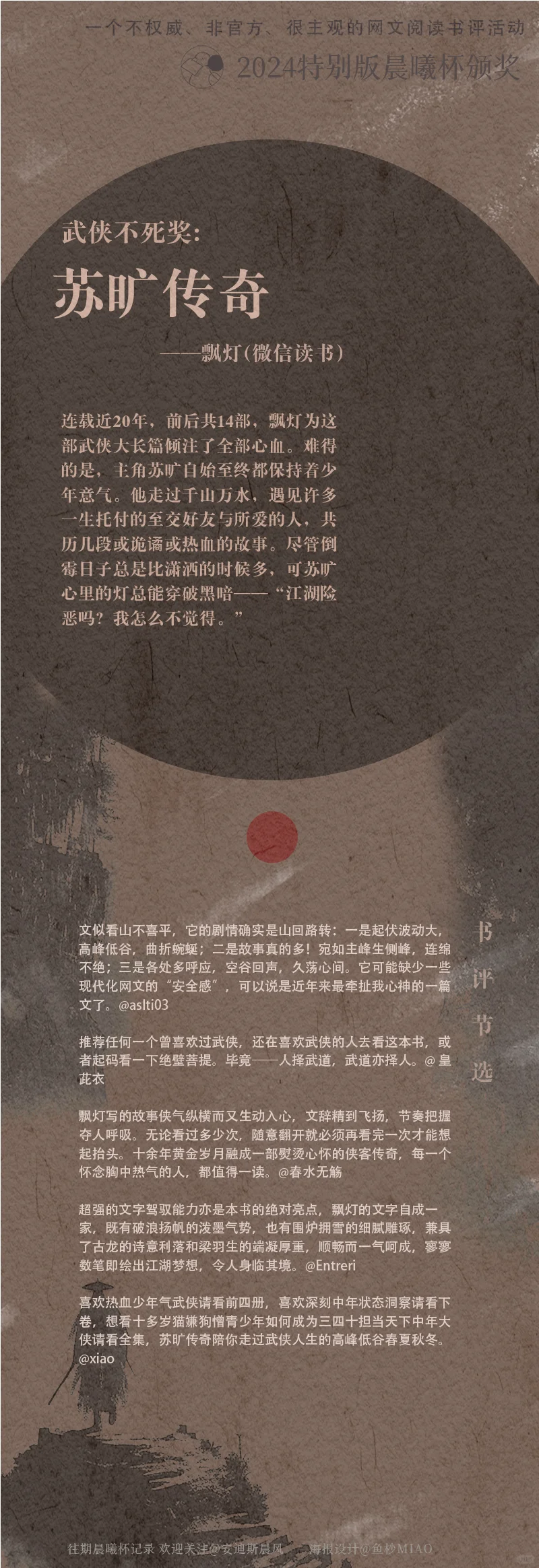 第八届晨曦杯公布获奖名单！