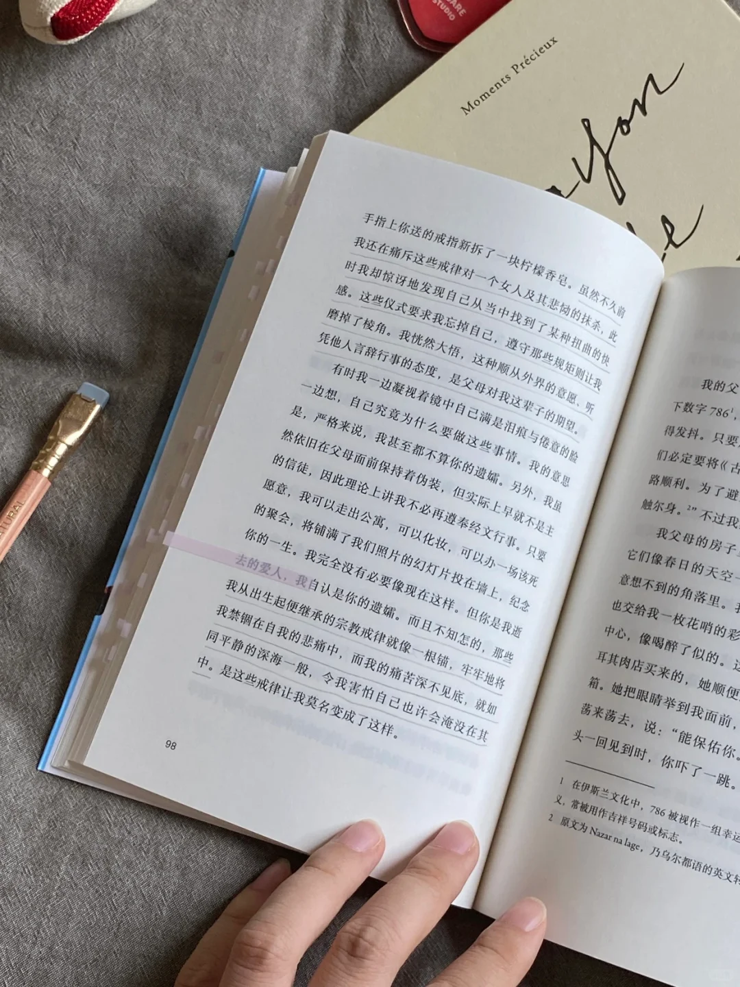 好爱这种文学属性很浓的书。