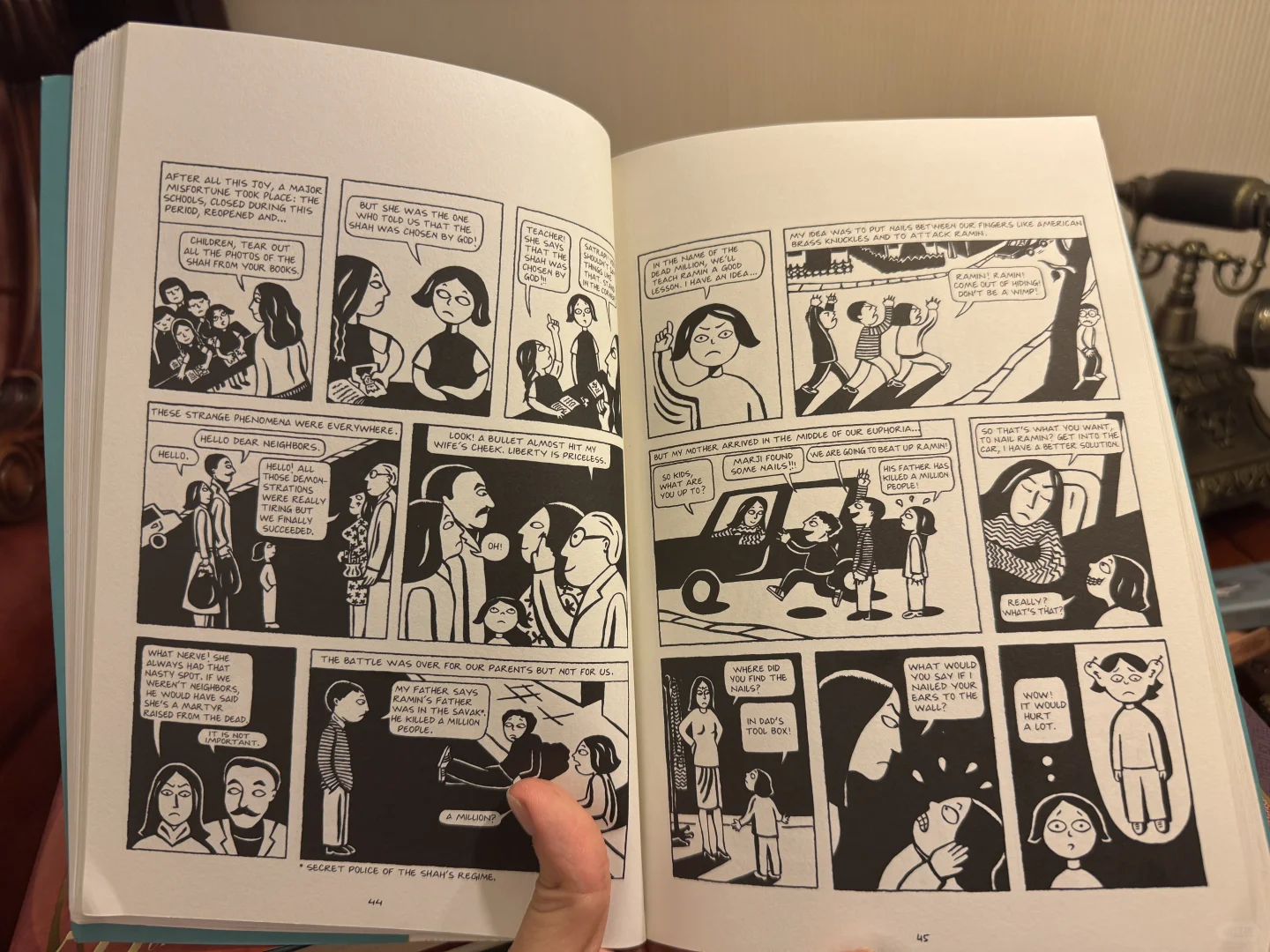 ➗Persepolis 我在伊朗长大 获奖作品