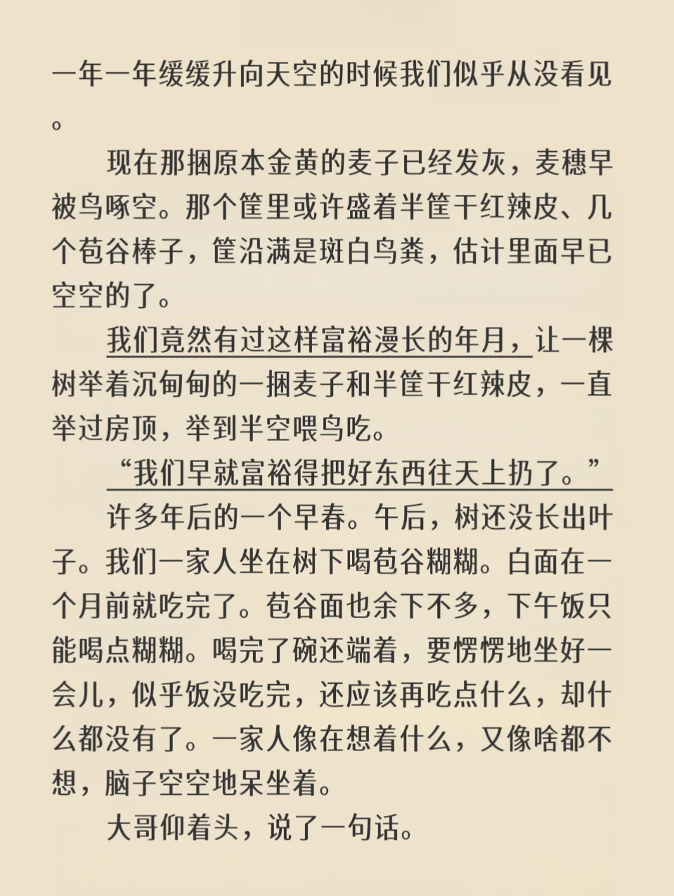树会记住很多事｜刘亮程