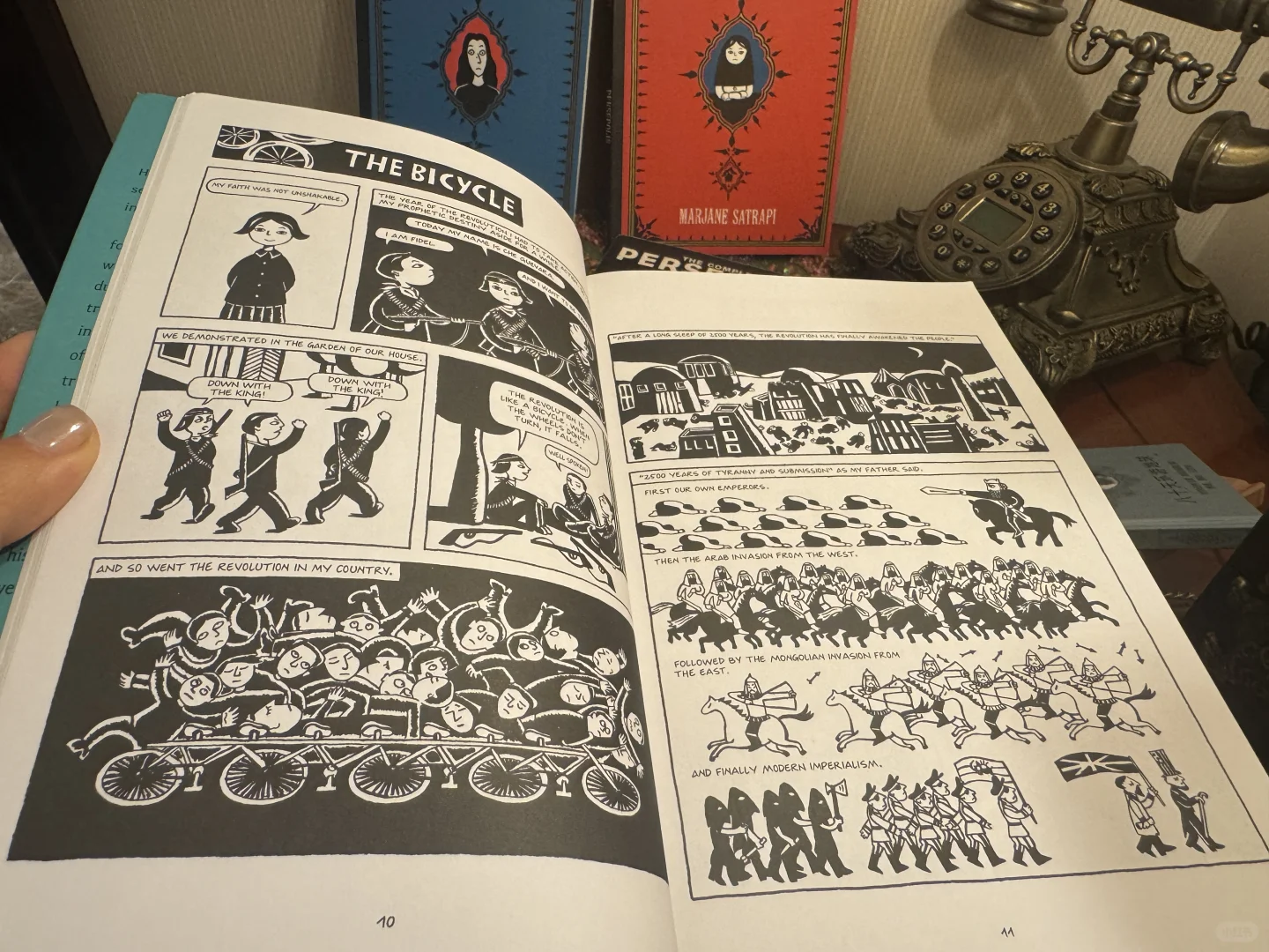 ➗Persepolis 我在伊朗长大 获奖作品