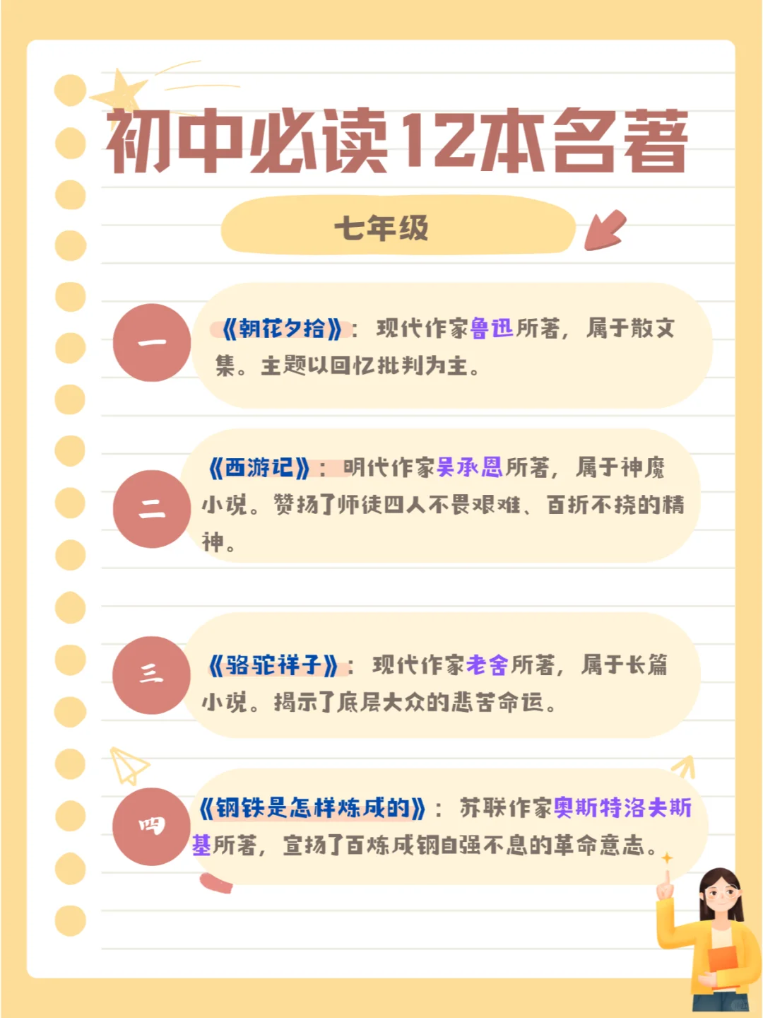 初中推荐阅读书目