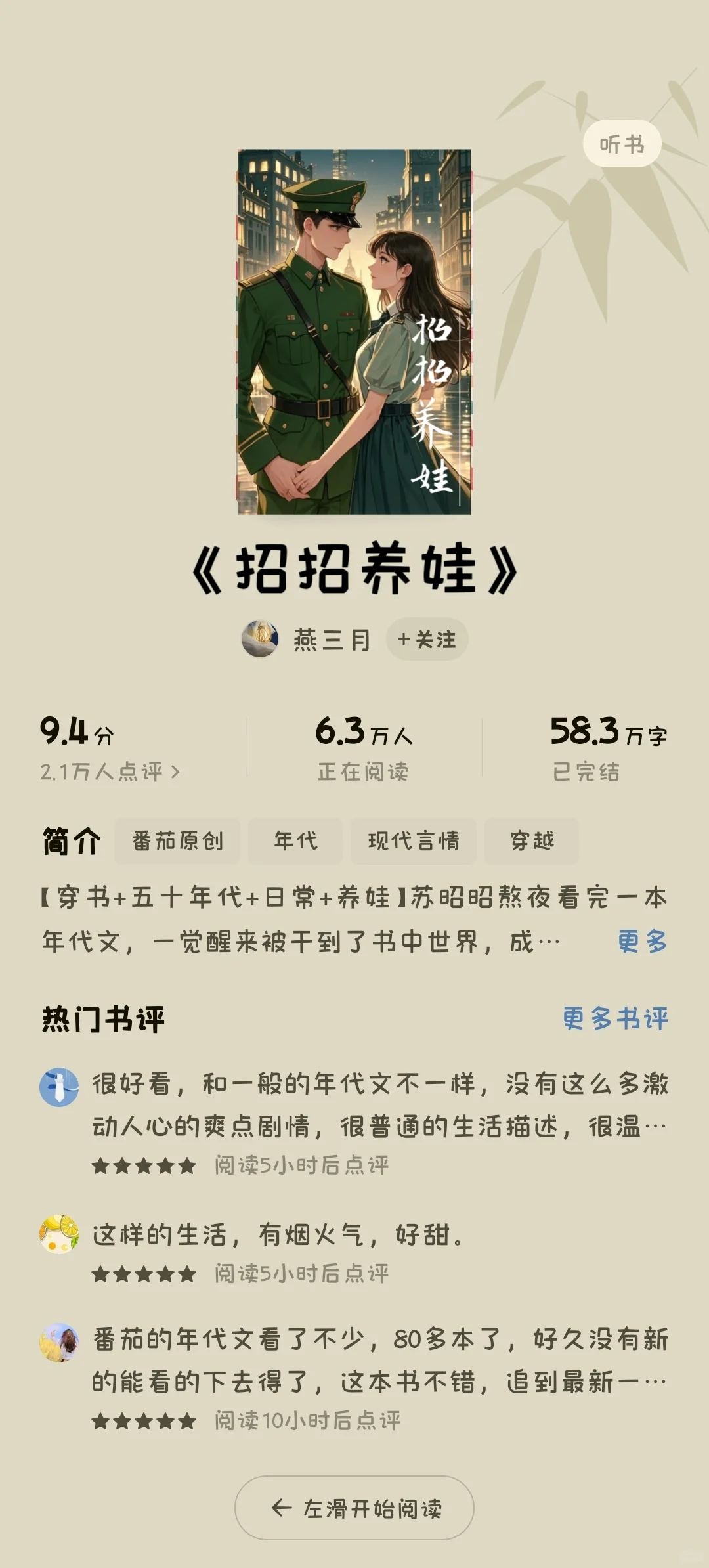 年代甜宠文