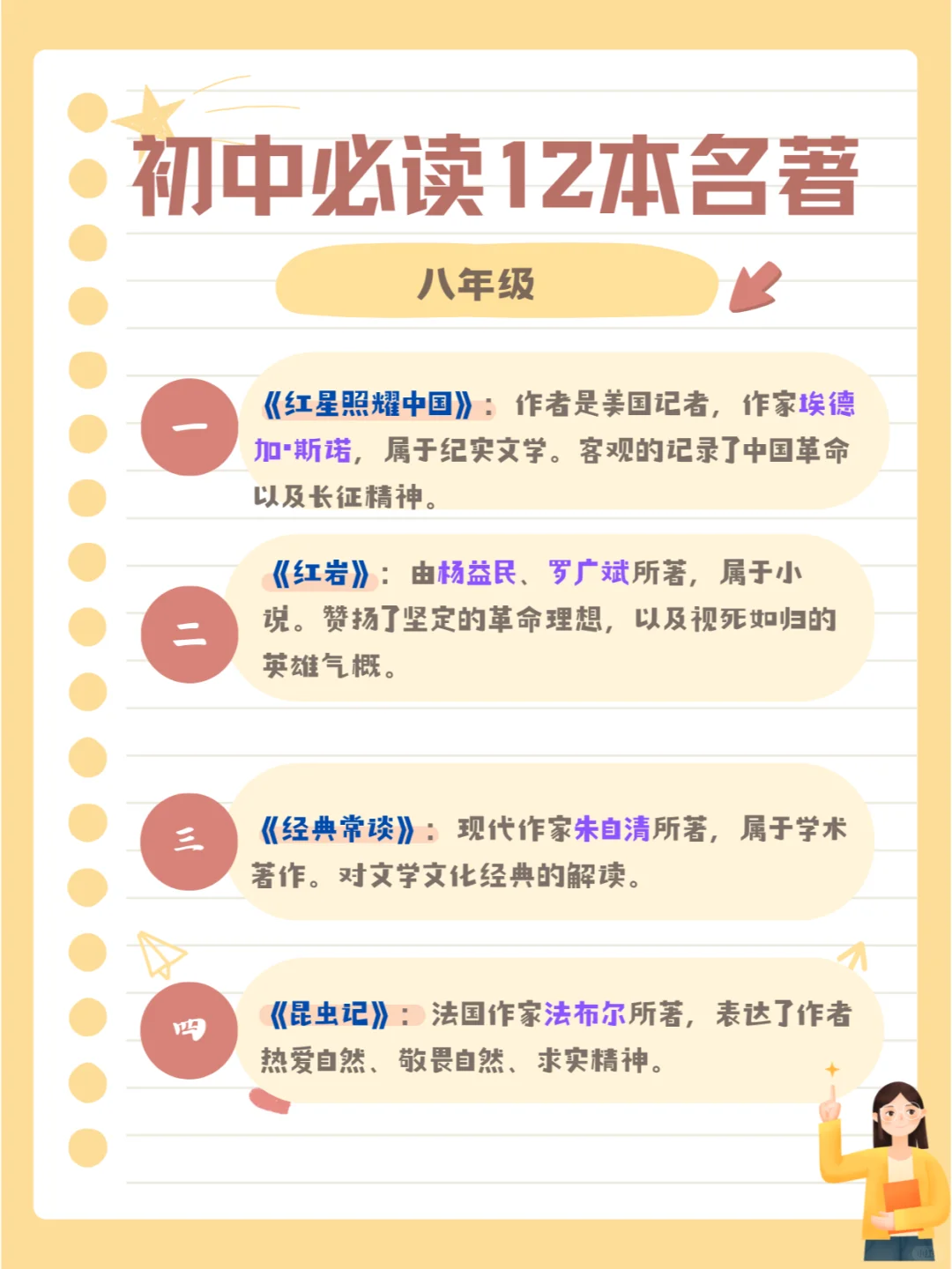 初中推荐阅读书目