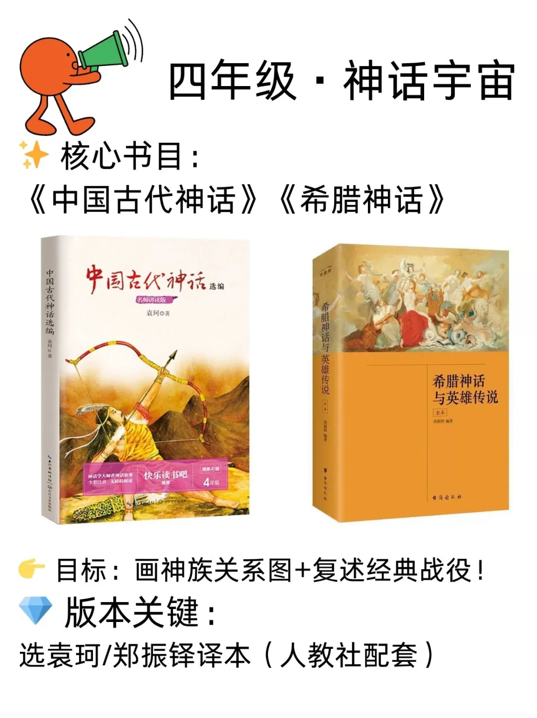 今年暑假必读书单！2025最新部编版教材推荐！