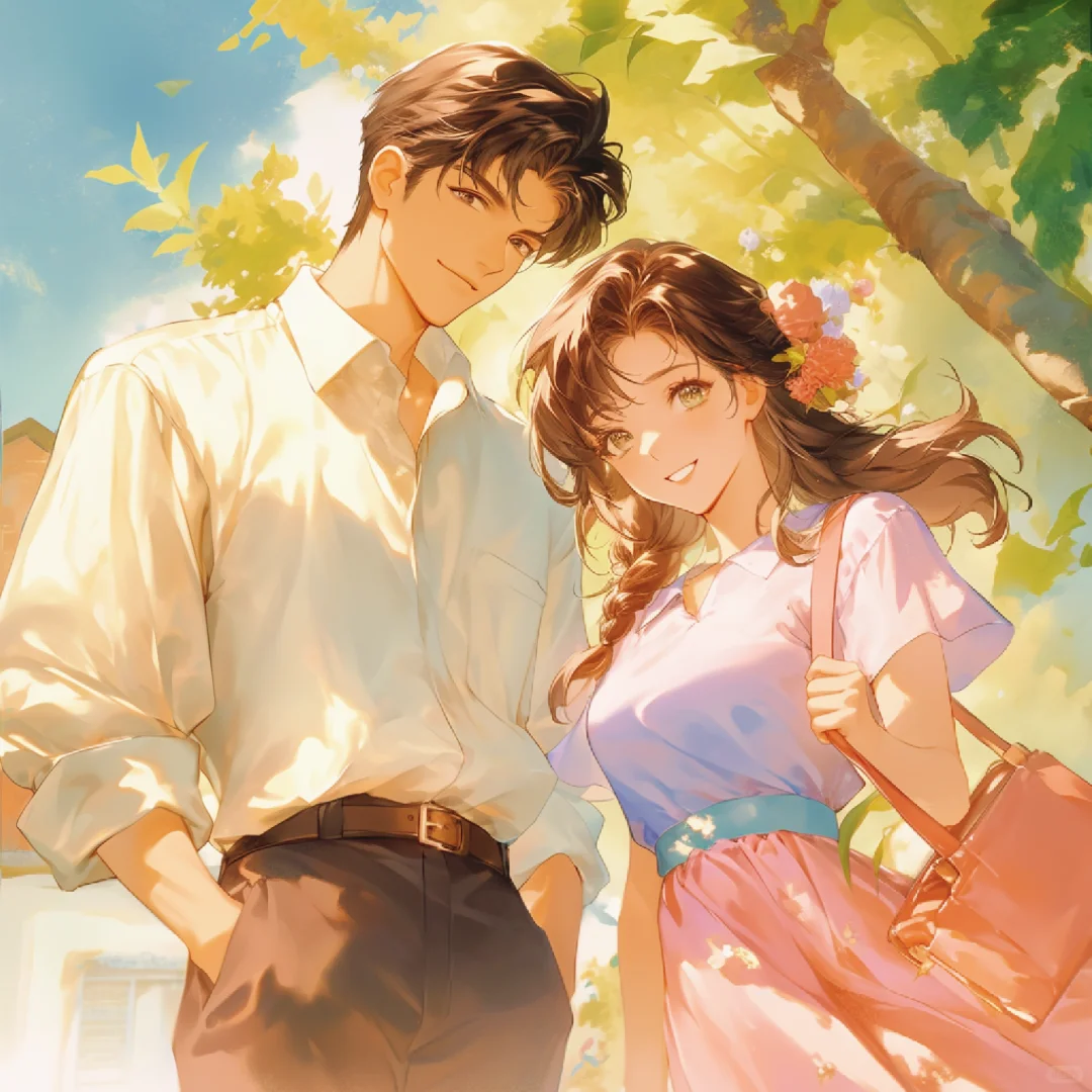 年代文双人封面|因为你我拥有了夏天
