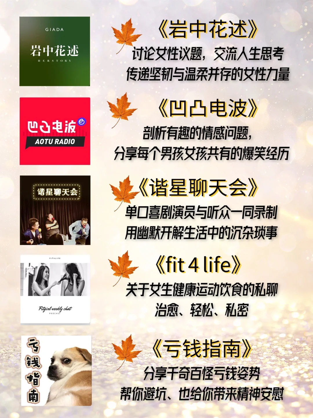 30个播客推荐❗️打破信息差🔥快速提高眼界