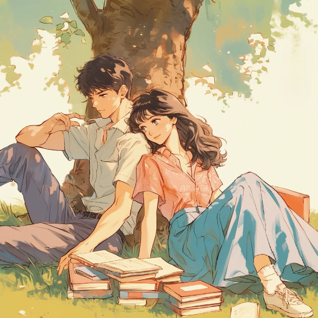 年代文双人封面|因为你我拥有了夏天