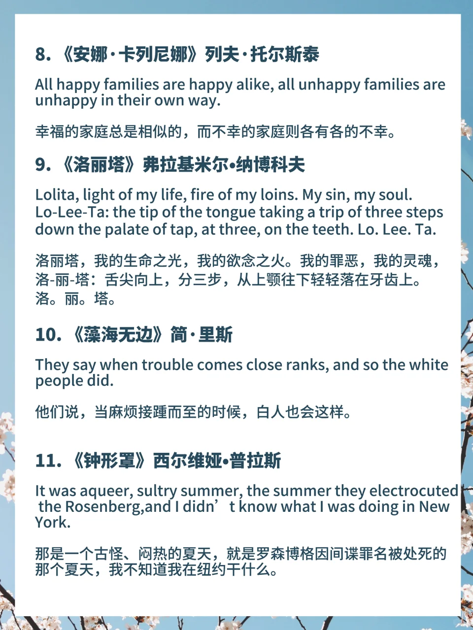 30部世界名著英语开场白，句句震慑人心！