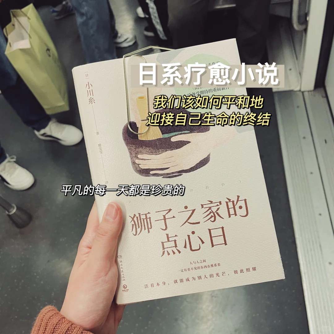 在地铁里读书，打工人心灵的OK绷🩹