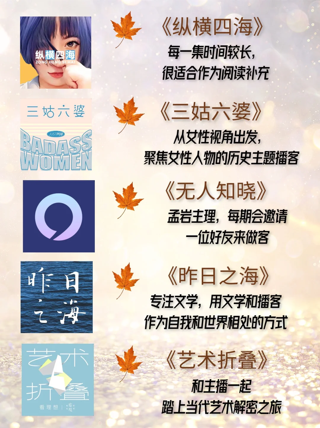 30个播客推荐❗️打破信息差🔥快速提高眼界