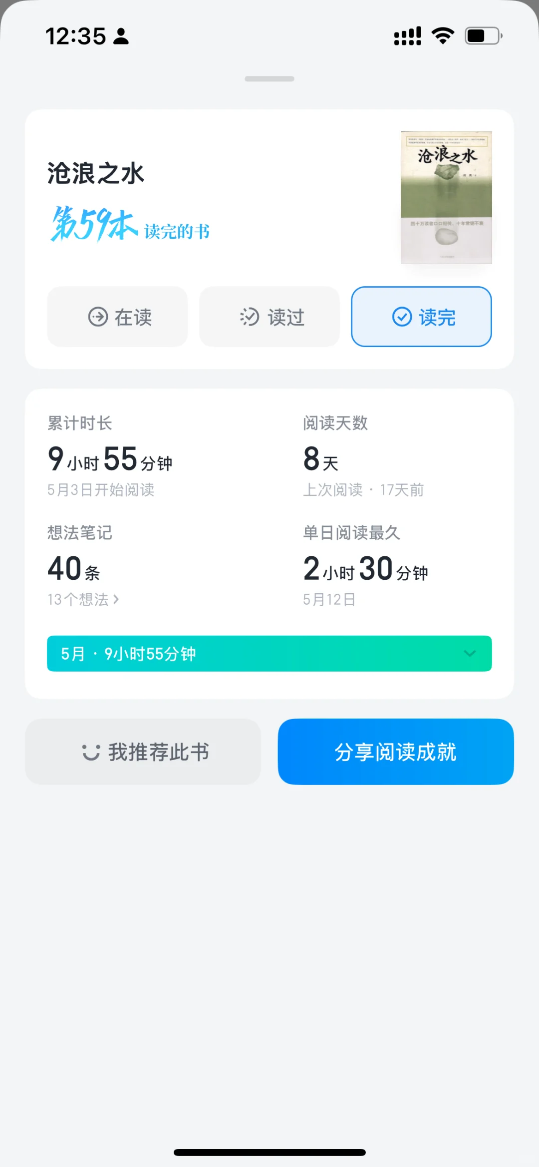 五月书单合集｜通勤摸鱼爱读的书长什么样？