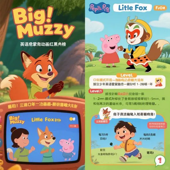 少儿英语启蒙必看动画