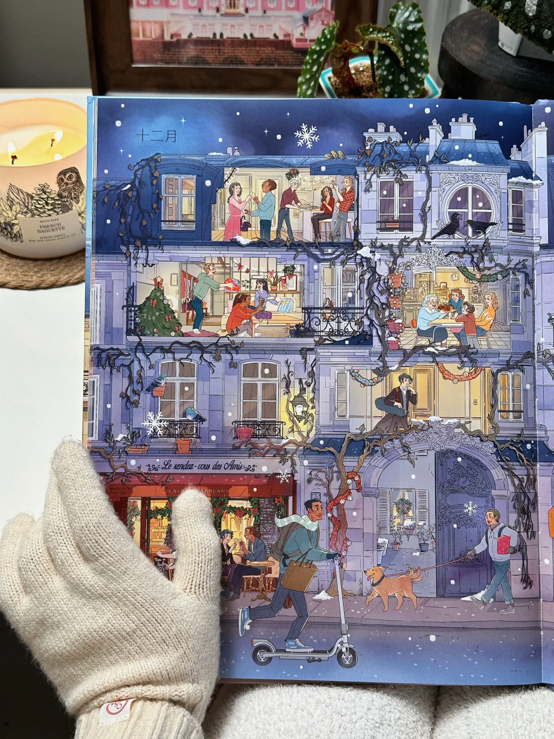 冬日书单丨巴黎屋檐下的蓝调时刻☃️❄️