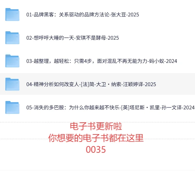 免费电子书 | 你想要的电子书都在这里0035