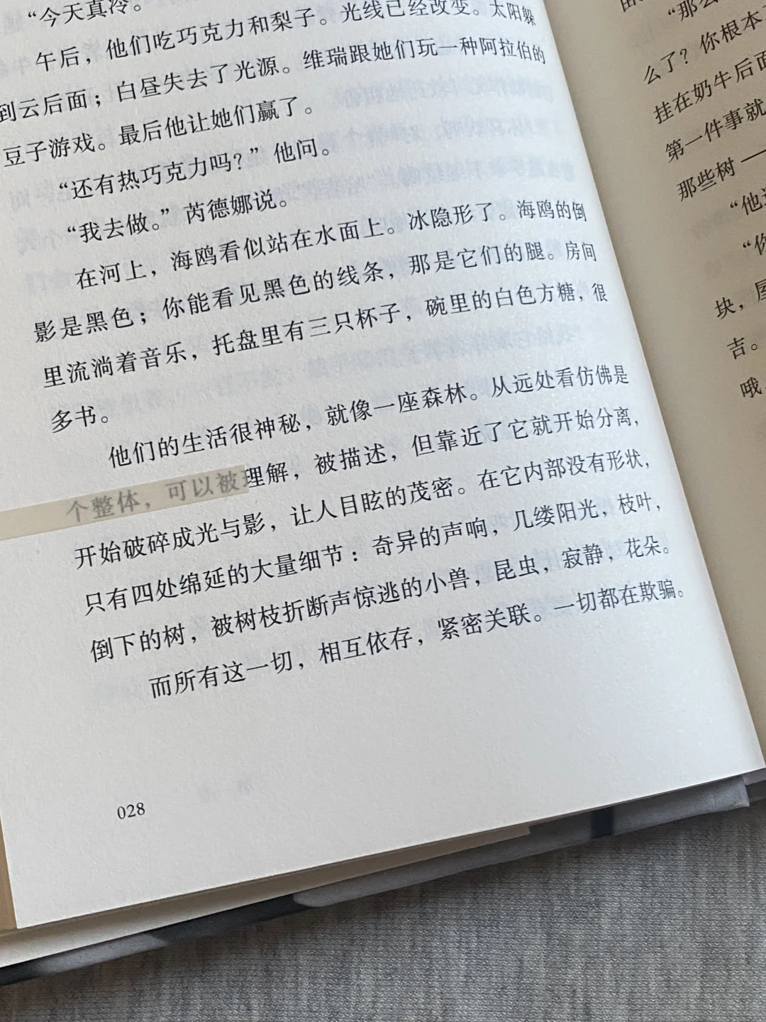 好爱这种文学属性很浓的小说。