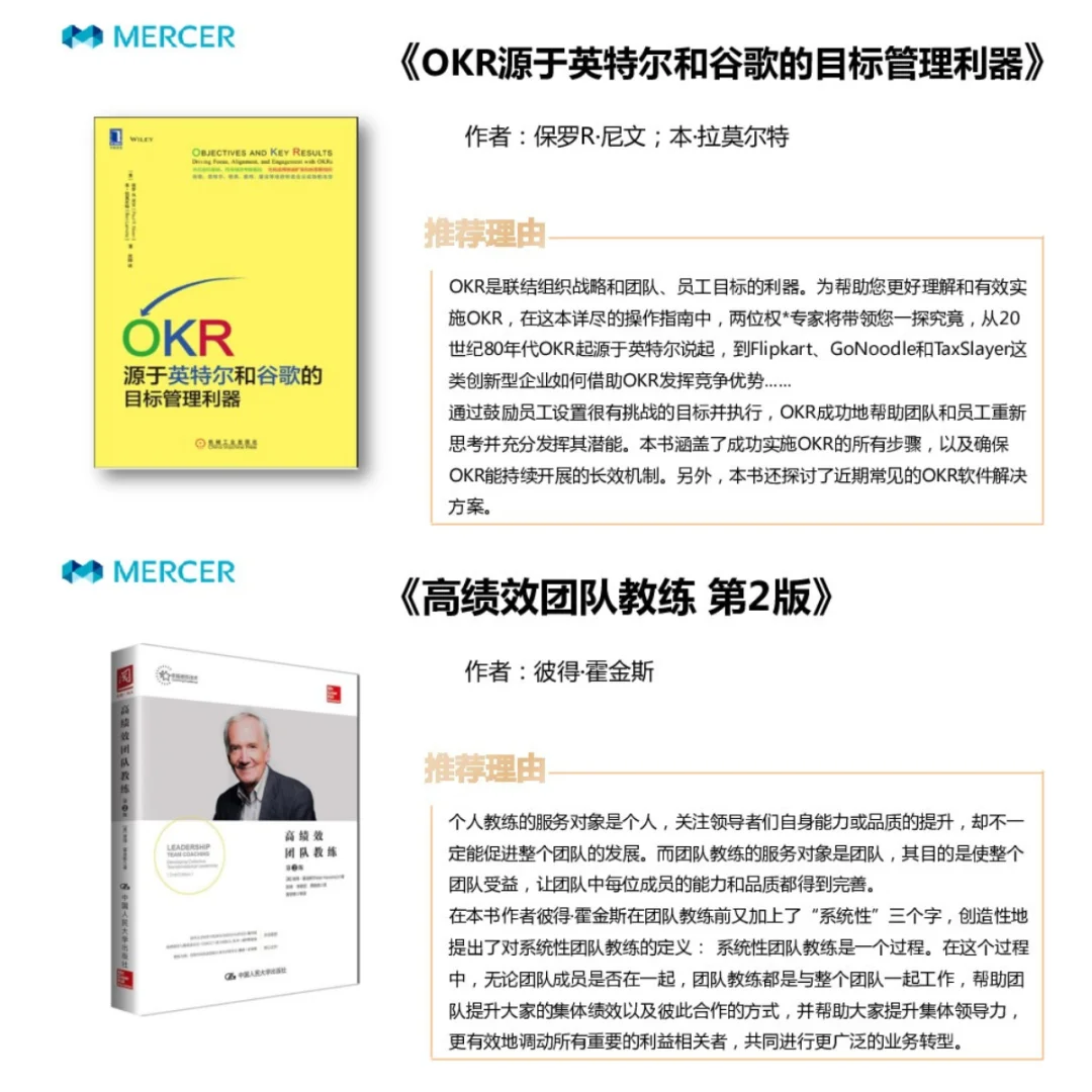 500强HR分享宝藏书单！18本HR/OD经典好书