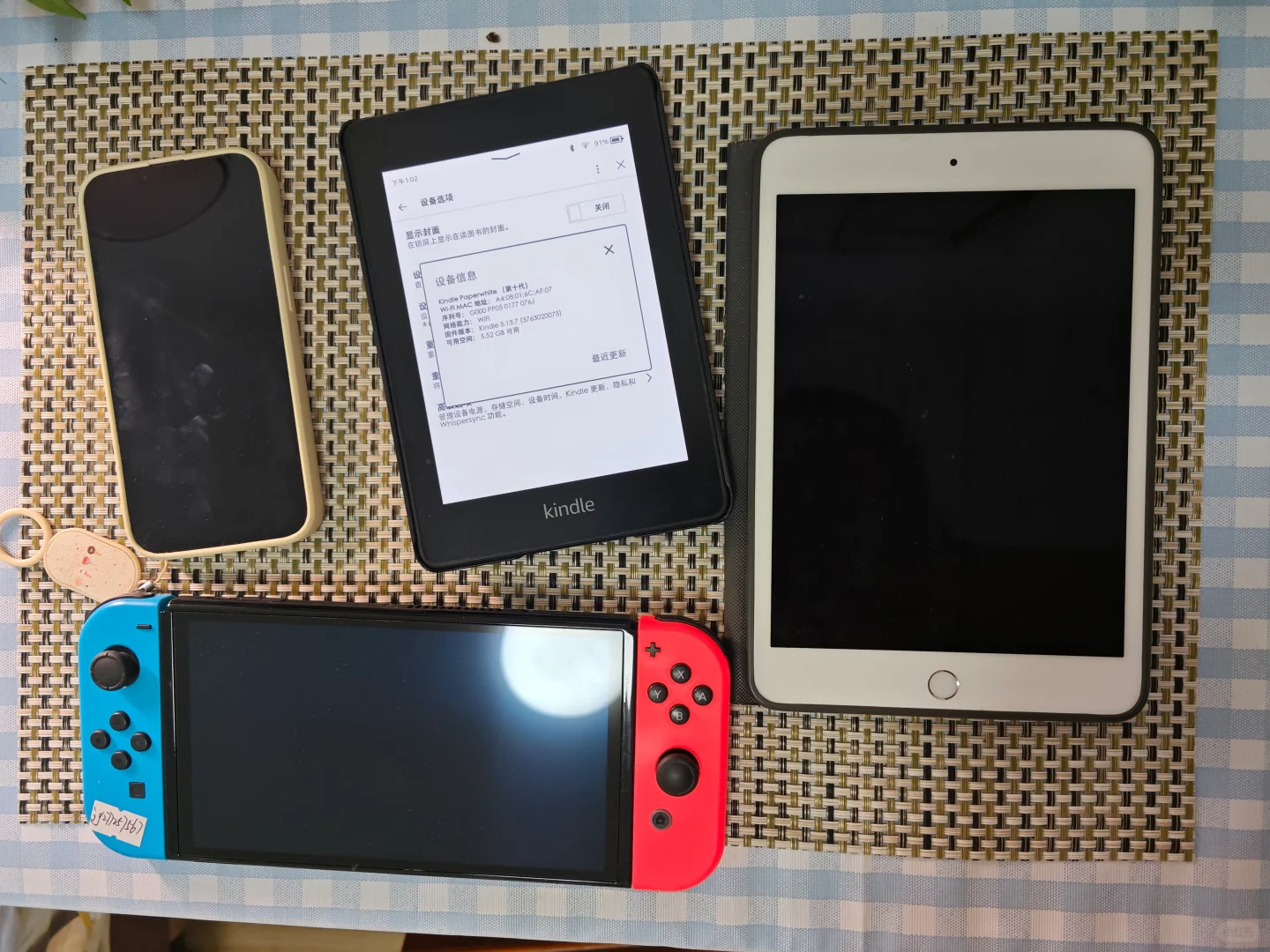 手上有电的kindle 🧵