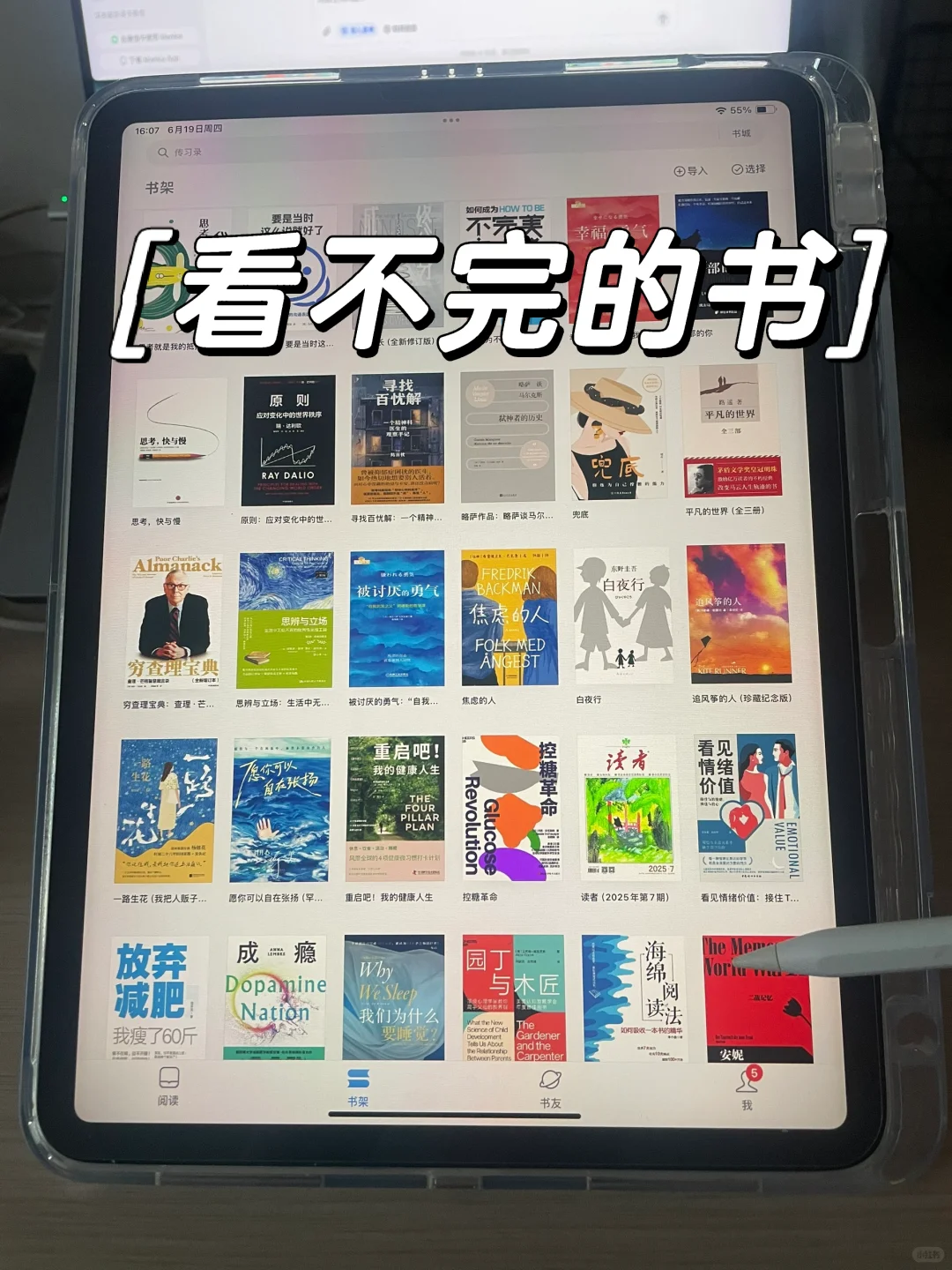 啊啊啊，有iPad的都要有电子书自由呀！