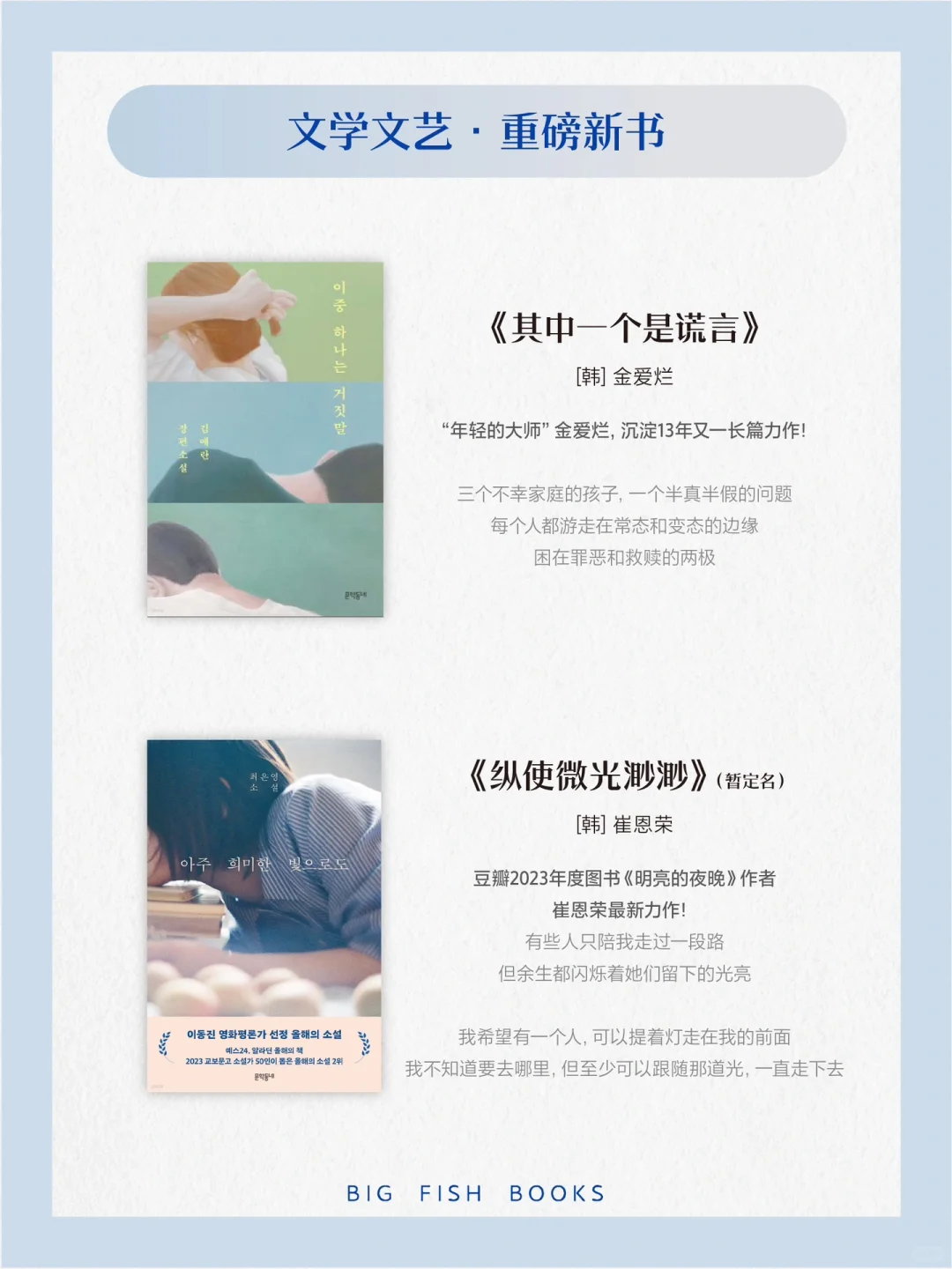 💥重磅！大魚读品2025新书预告（上）📚