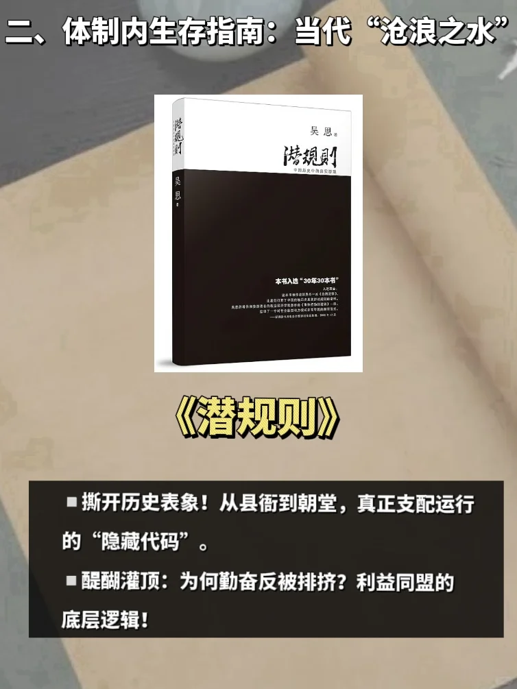 体制内书单推荐｜《长安的荔枝》同款官场小说！