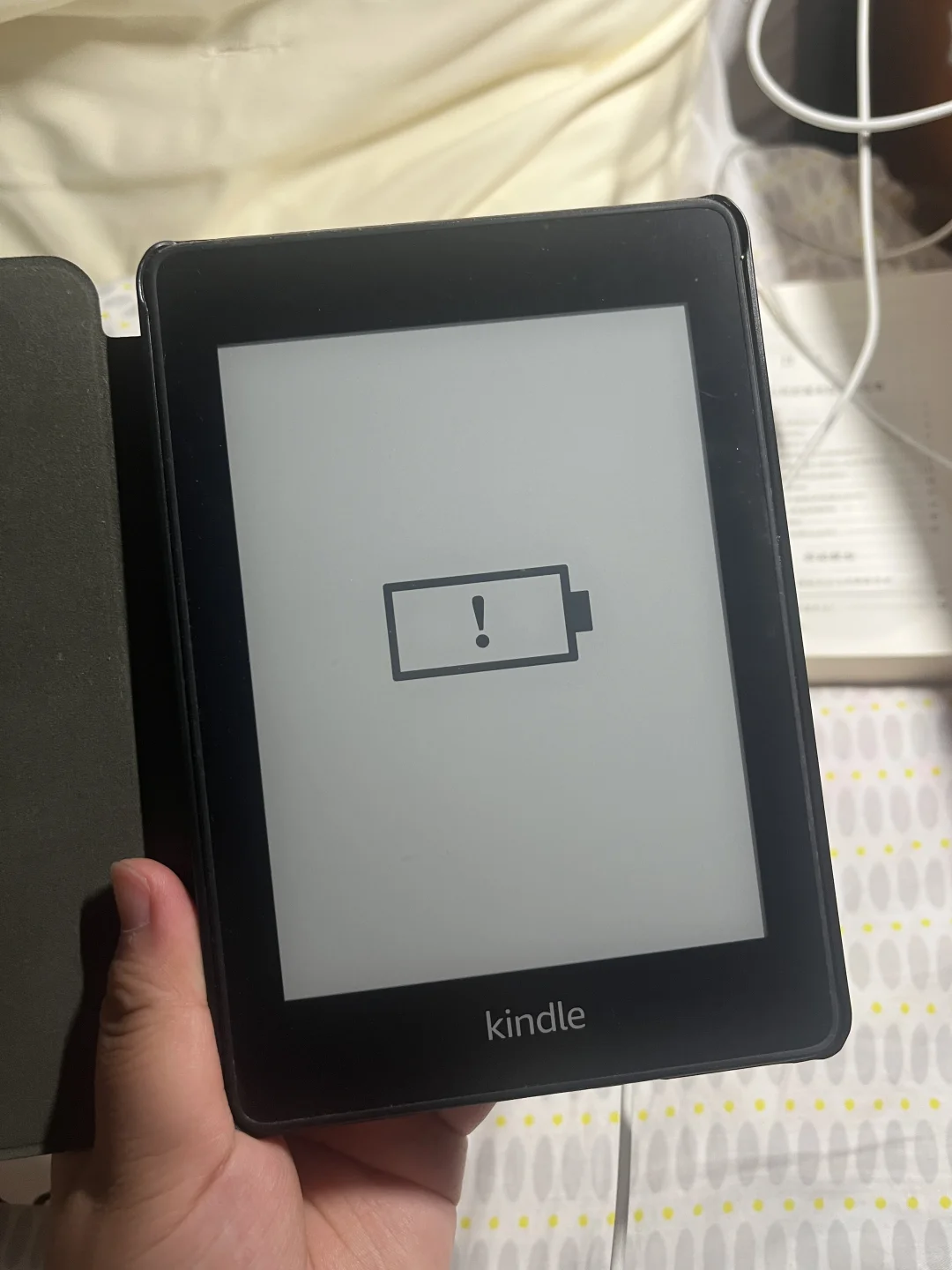 手上有电的kindle 🧵