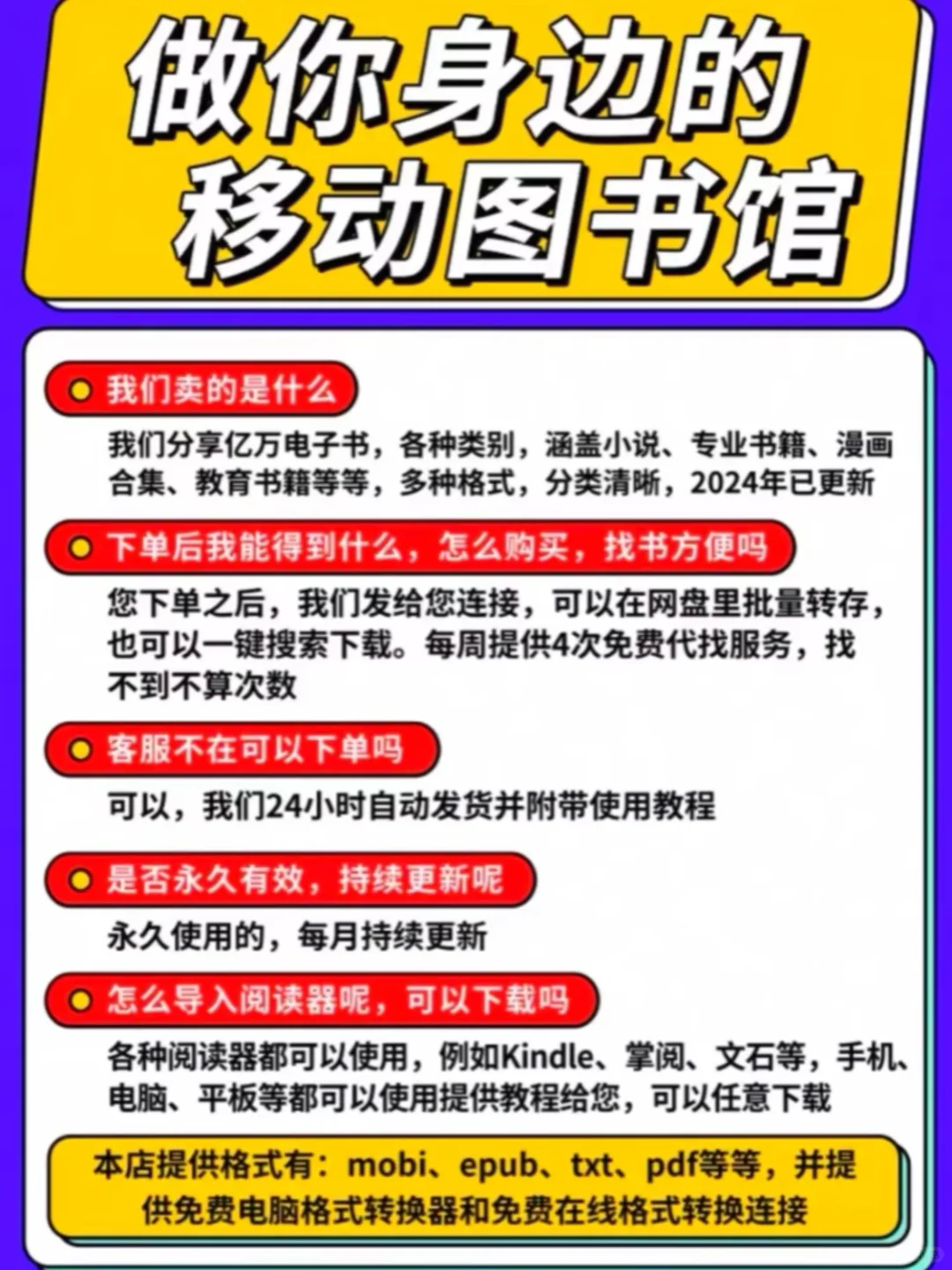 📚Kindle 电子书库 多格式全设备适配指南