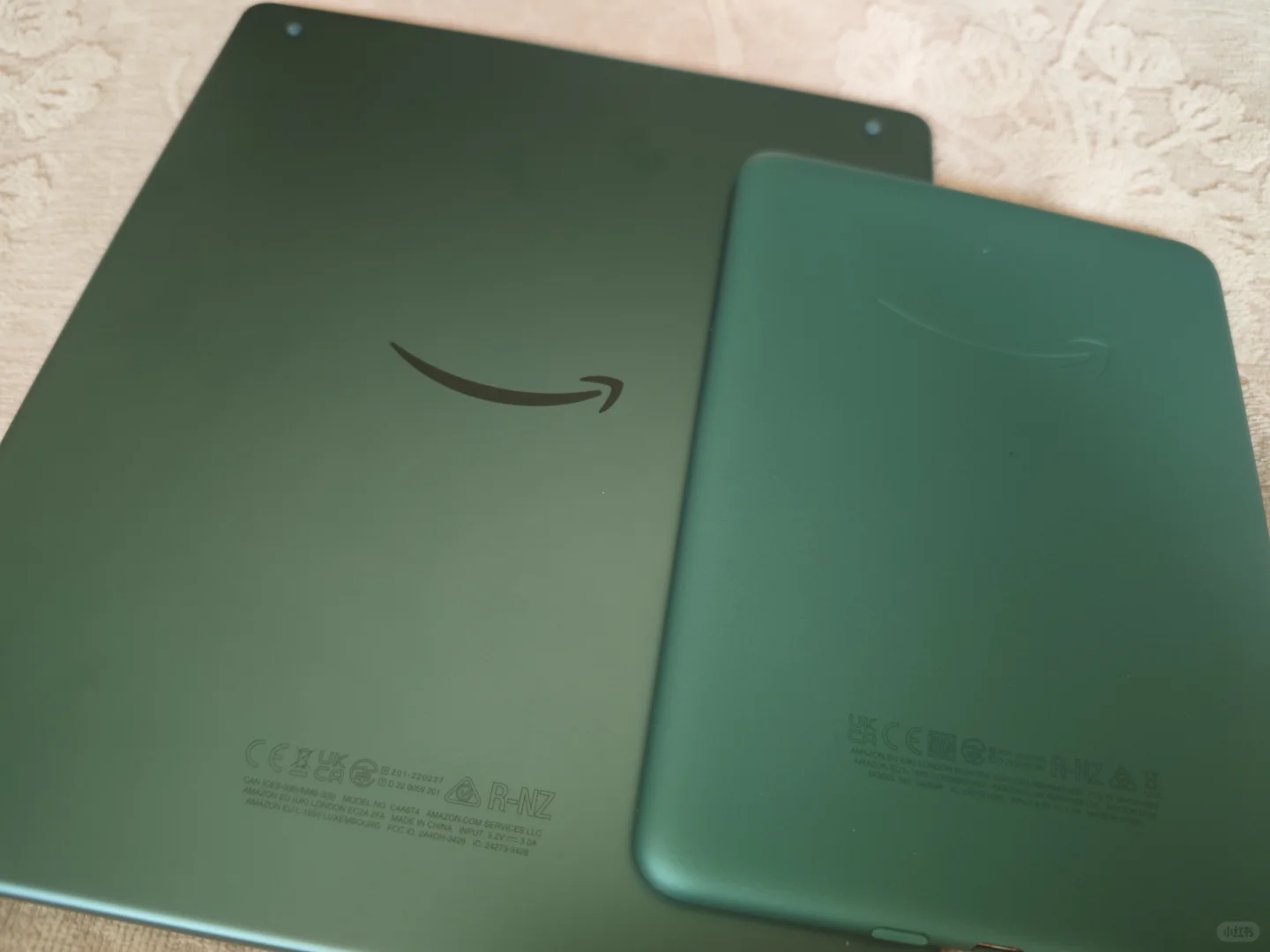 kindle的两个绿不一样嘞！！！