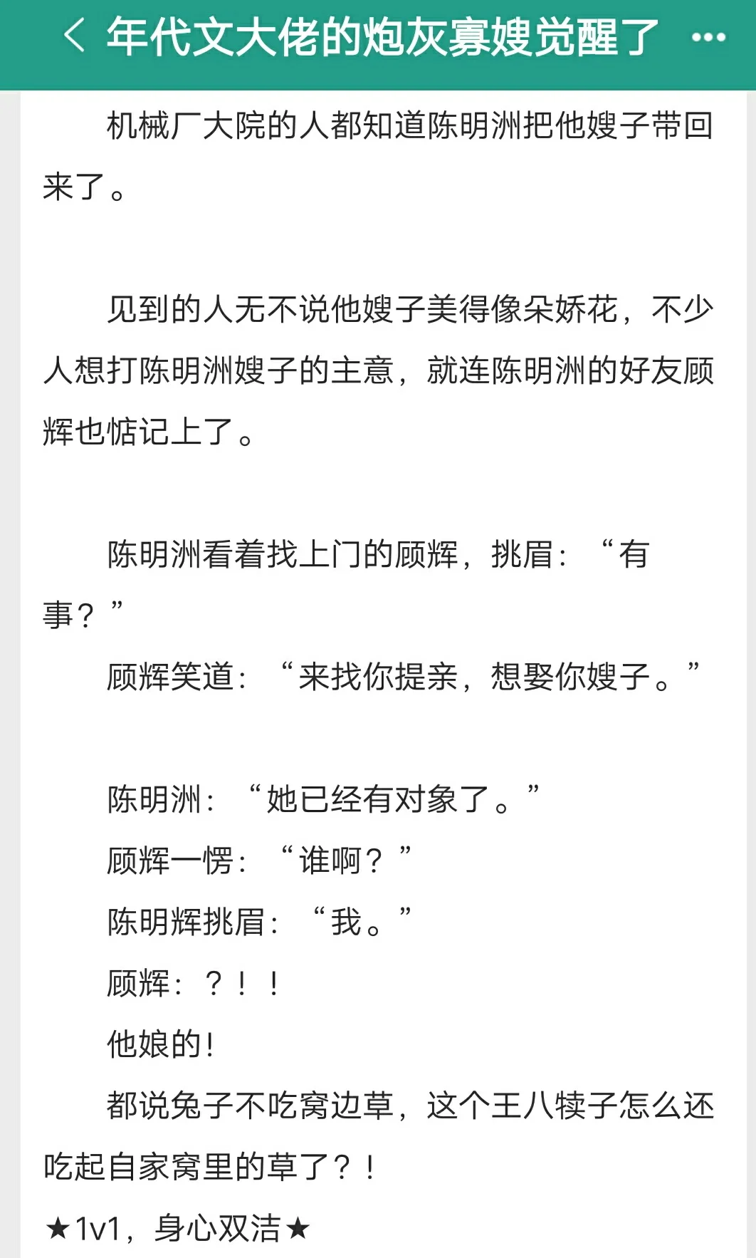 成了年代文大佬那个没了老公的嫂子