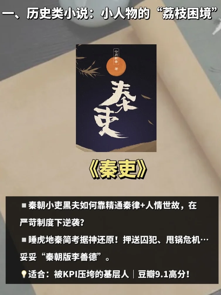 体制内书单推荐｜《长安的荔枝》同款官场小说！
