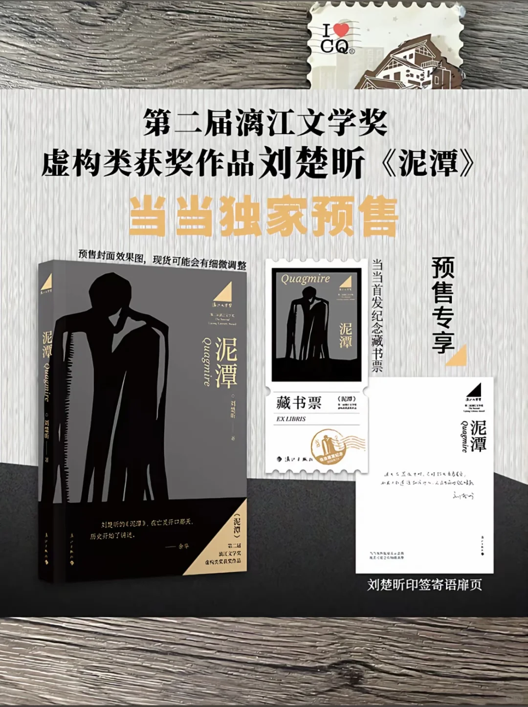 刘楚昕的新书《泥潭》📚