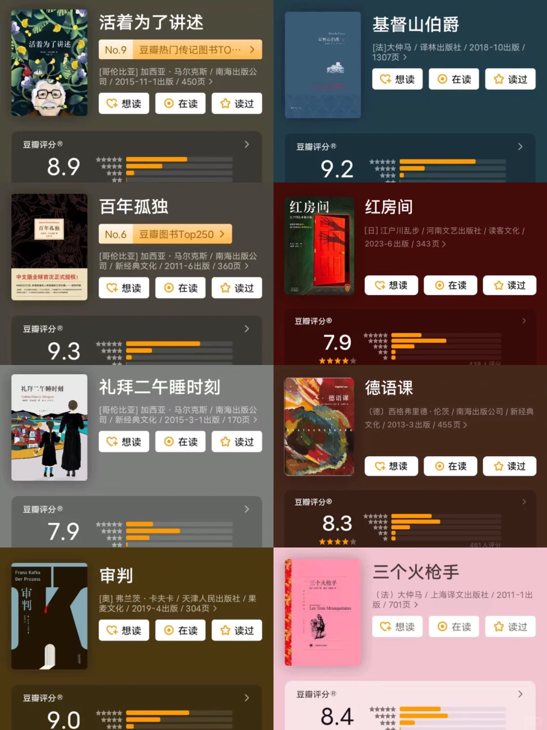 敢不敢用一年时间读完余华反复推荐的80本书