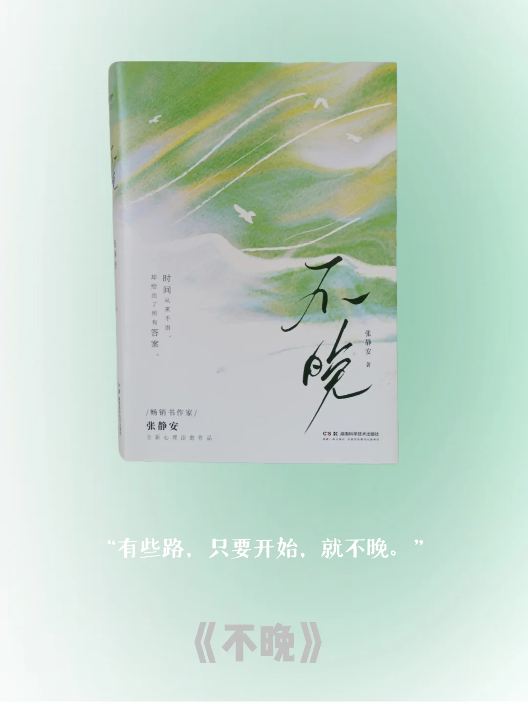 📖《不晚》让人相信“开始”的温柔散文集