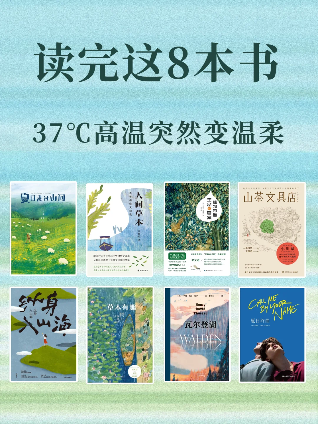 📚立夏书单｜把日子泡成清凉的薄荷茶🌿