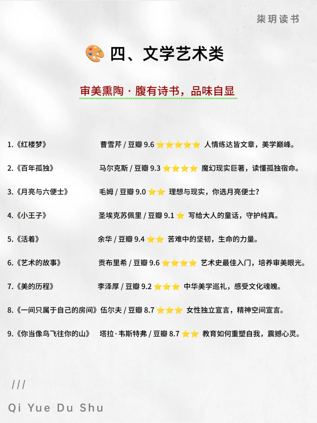 📚2025年书单请收好，54本书读完气质开挂