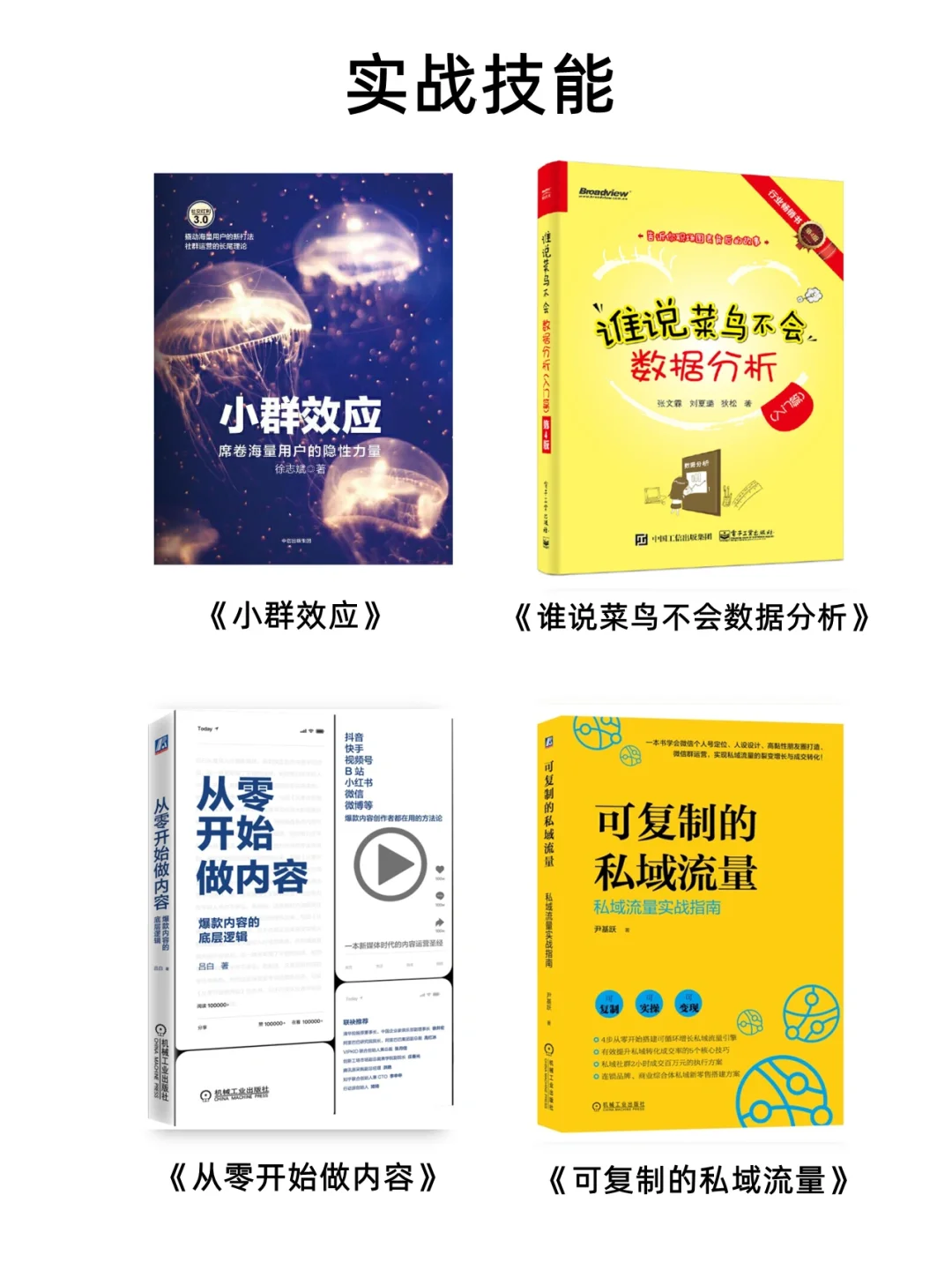 从入门到进阶，学运营必读的24本书单💯